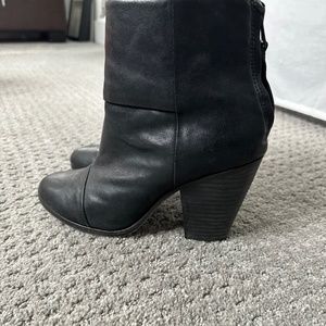 Rag & Bone Newbury Boots US 8.5 EU 38.5 Black